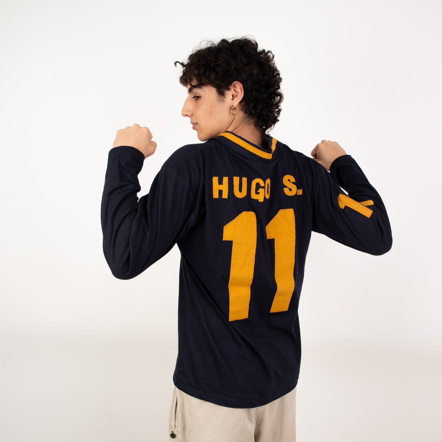 Jersey Retro Hugo Sánchez – Manga Larga y Número 11