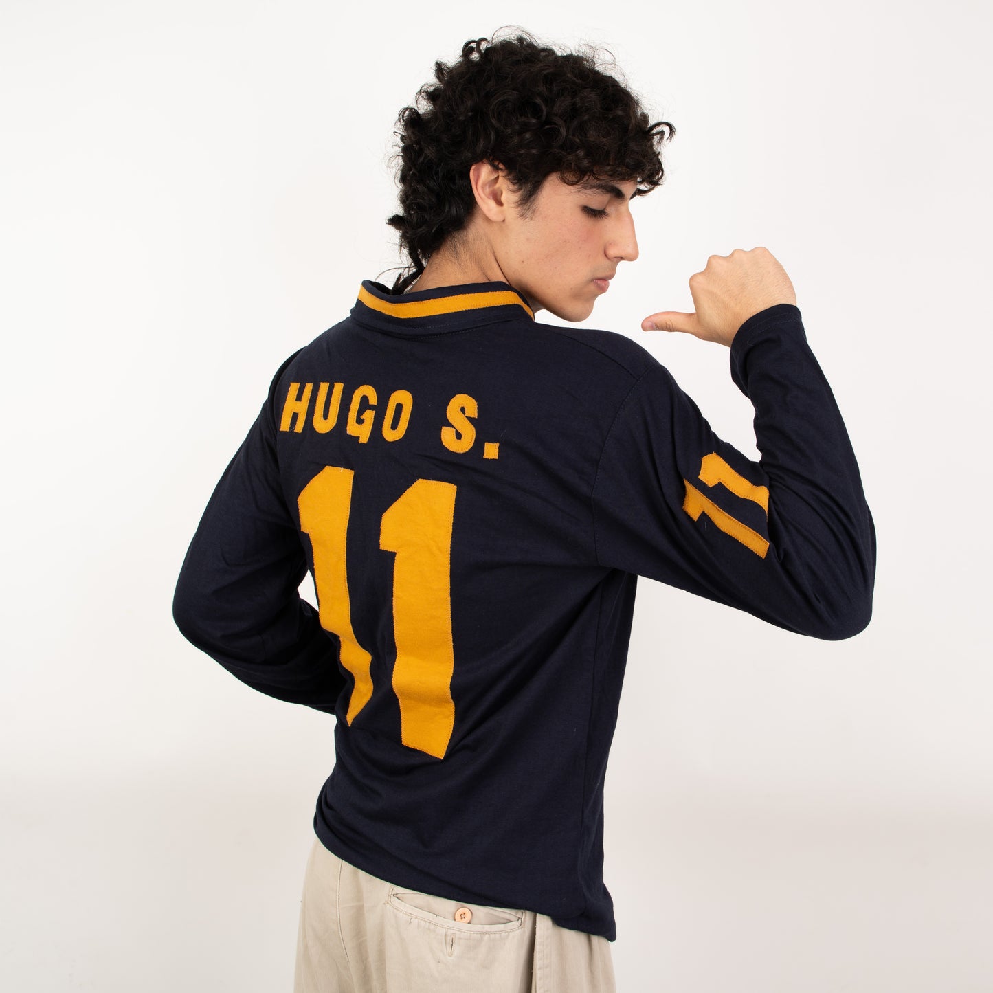 Jersey Retro Hugo Sánchez – Manga Larga y Número 11