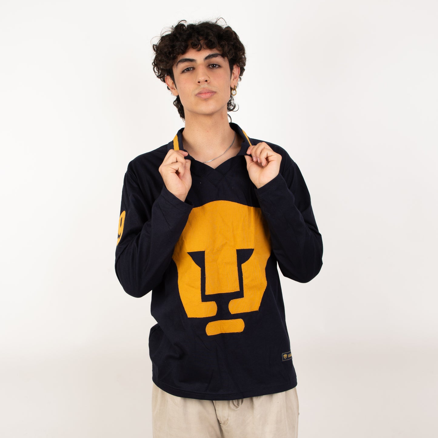 Jersey Retro Número 9 – Homenaje a Cabinho, Manga Larga