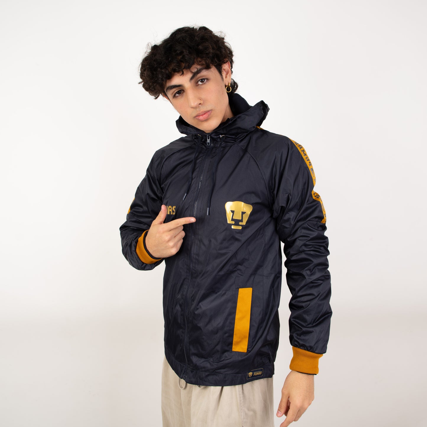 Rompevientos Azul marino Oficial PUMAS