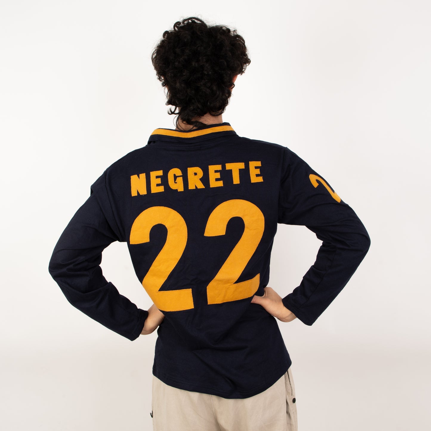 Jersey Retro Número 22 – Homenaje a Negrete, Manga Larga